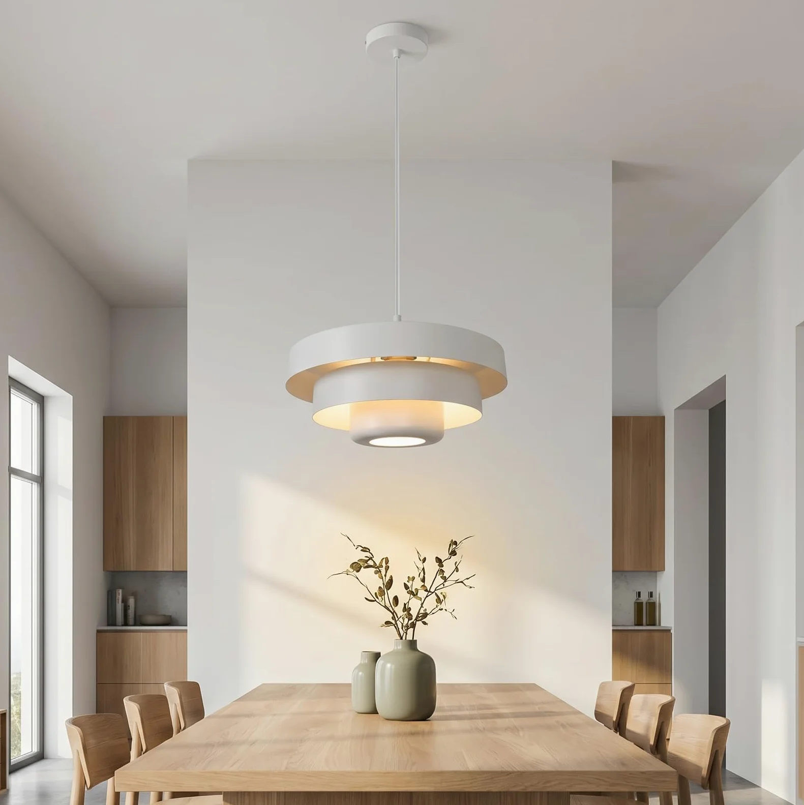 BARCELONA LED lampada sospensione MACARRON E27